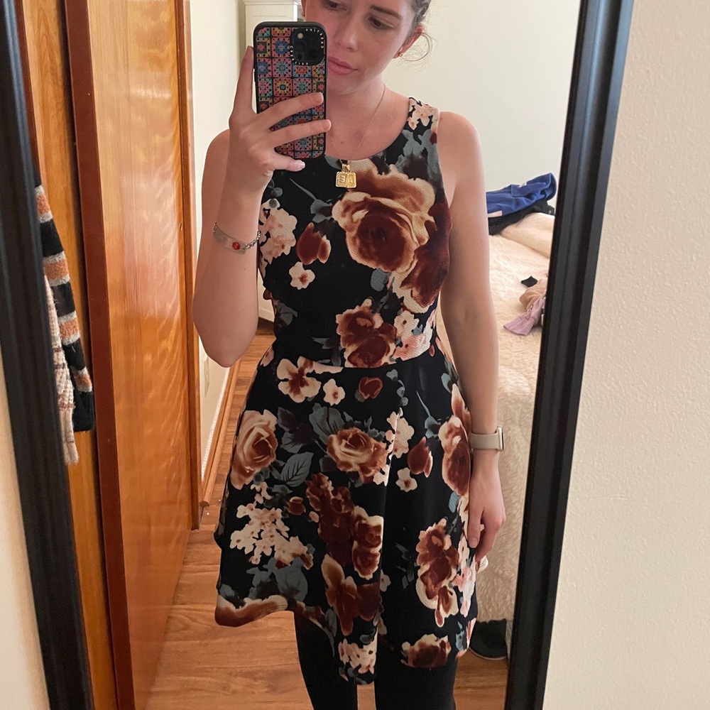 Floral Skater Dress